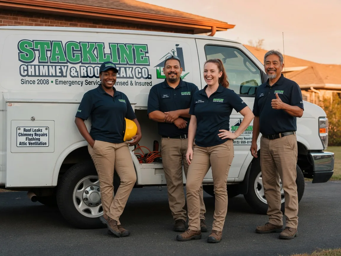 Chimney flashing repair company in Lawler, IA